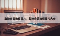 监控安装流程图片，监控安装流程图片大全