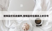 视频监控系统图例,视频监控在图纸上的符号