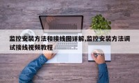 监控安装方法和接线图详解,监控安装方法调试接线视频教程